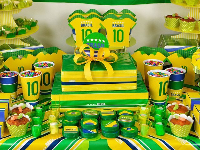 Decoração de Festa de Futebol