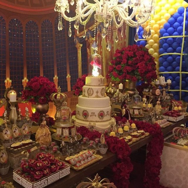 Festa de 15 Anos a Bela e a Fera