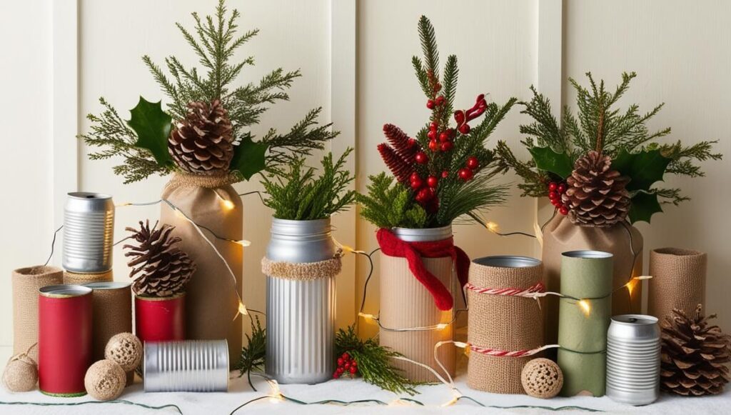 Decoração de Natal Reciclável