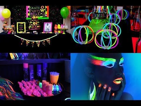 Festa Neon em Casa