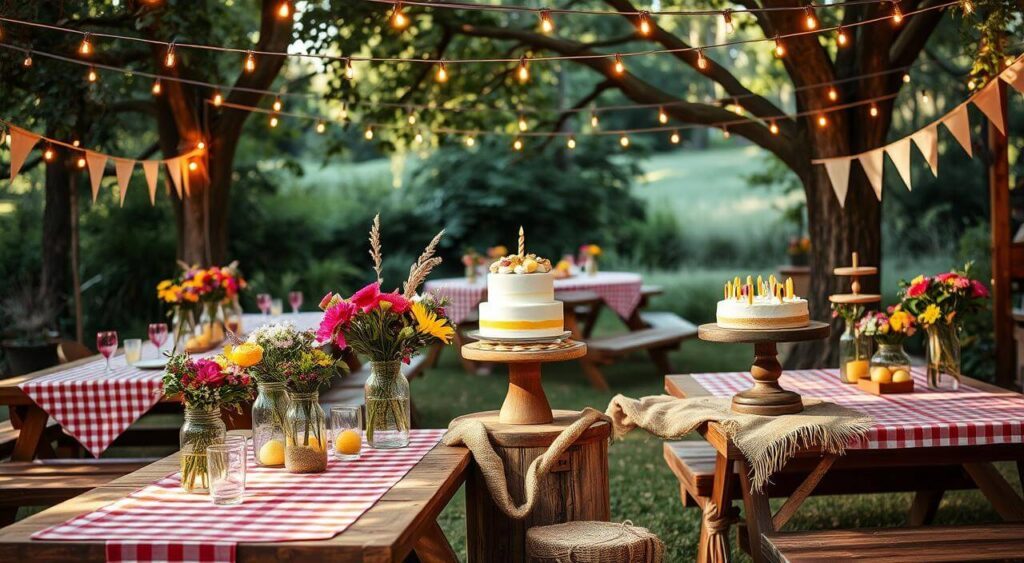 Aniversario Rústico