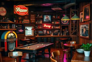 Decoração adulta masculino boteco