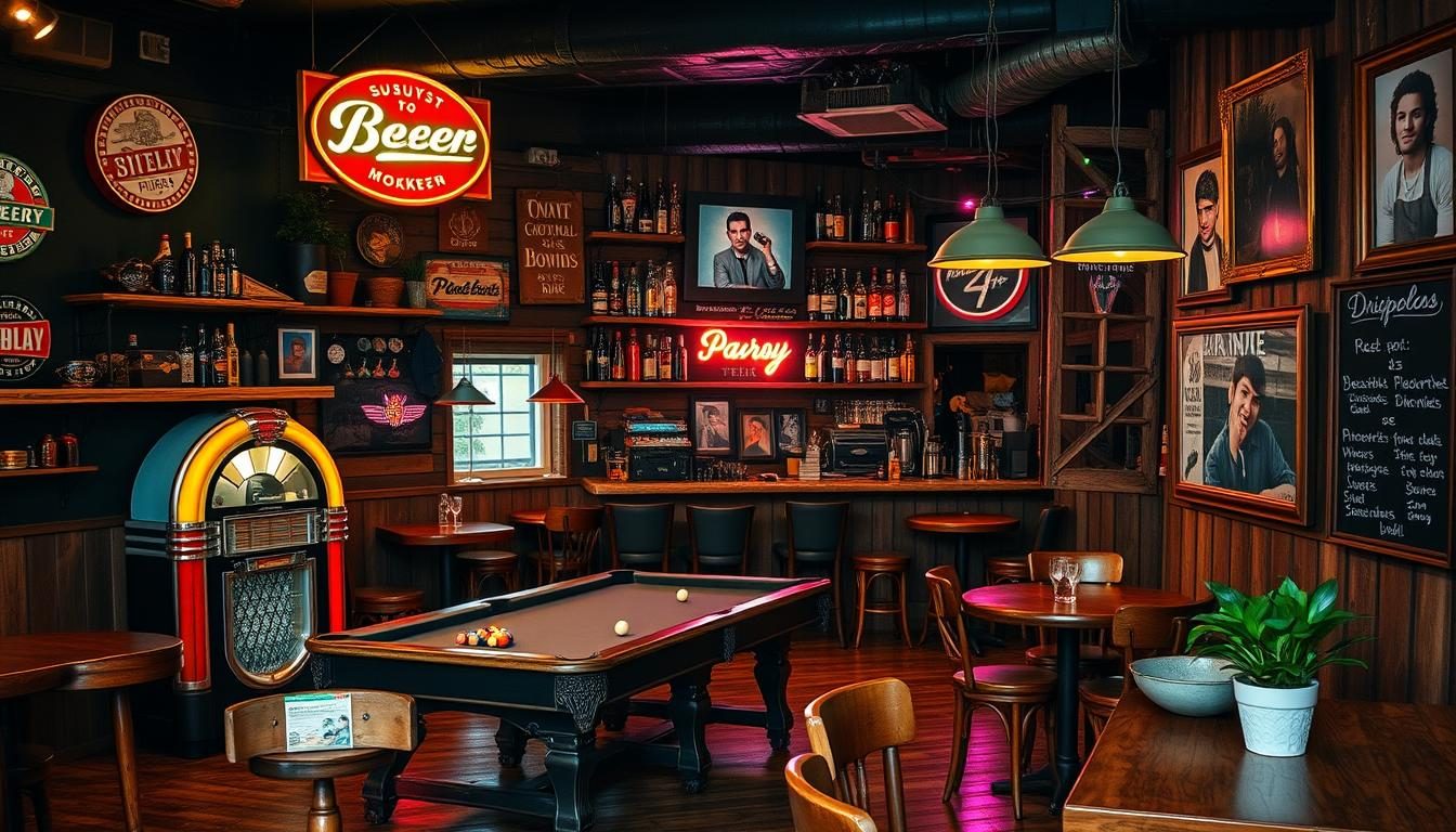 Decoração adulta masculino boteco