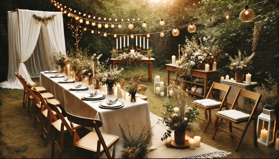 Organizar festa de Casamento Simples