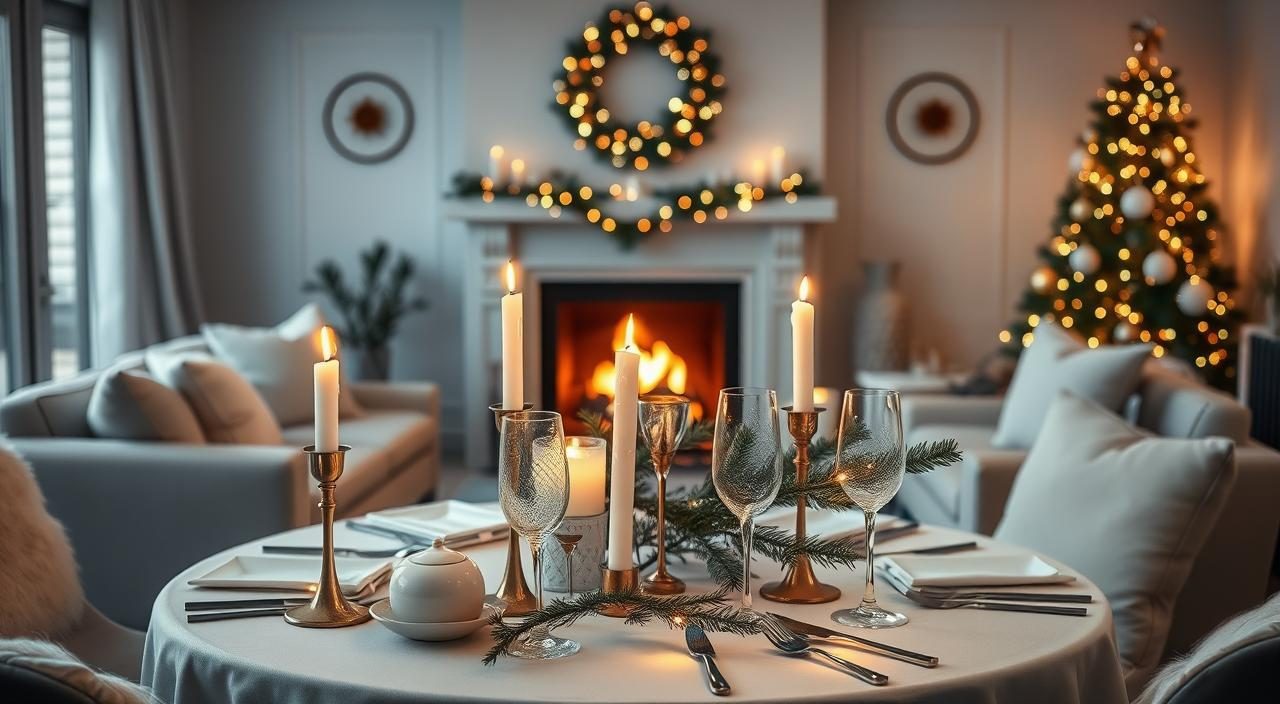 ideias de decoração de ano novo simples