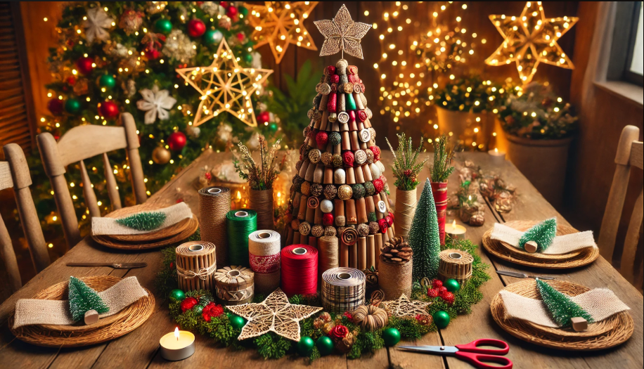 Decoração de Natal Reciclável