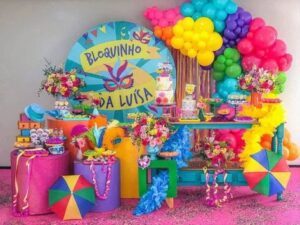 Decoração de Carnaval Simples
