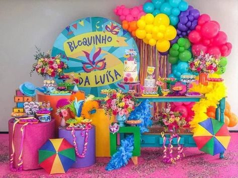 Decoração de Carnaval Simples
