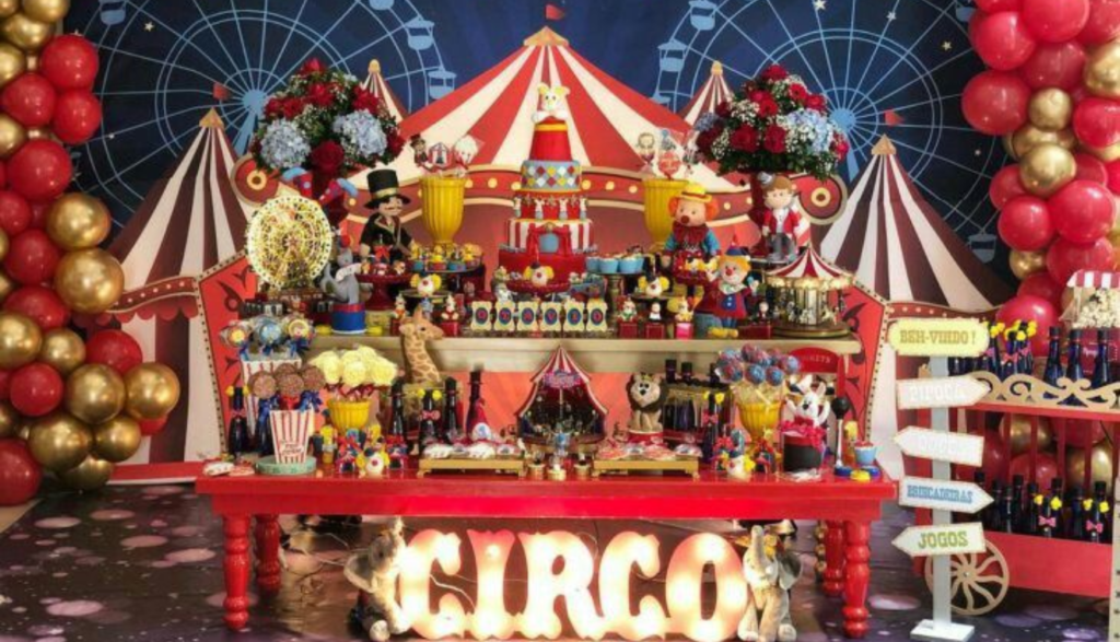 Festa Tema o Circo