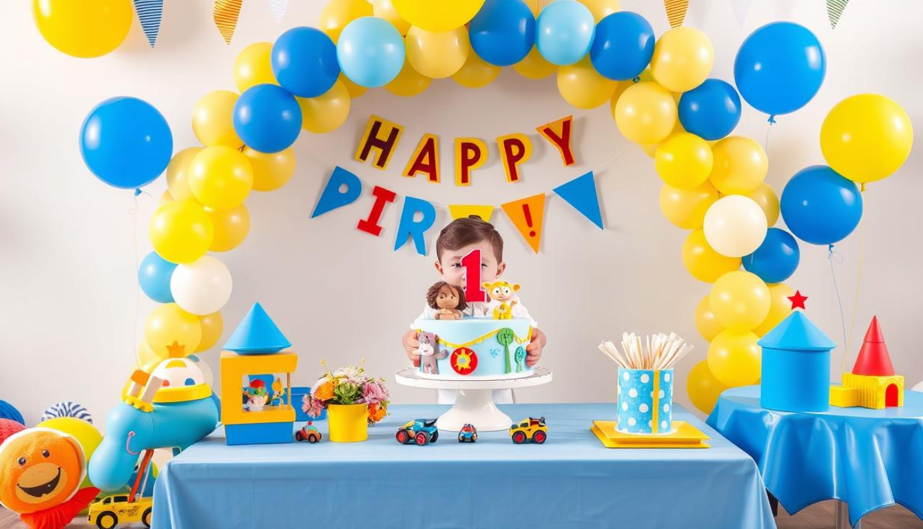 Temas para Festa de 1 Ano Masculino