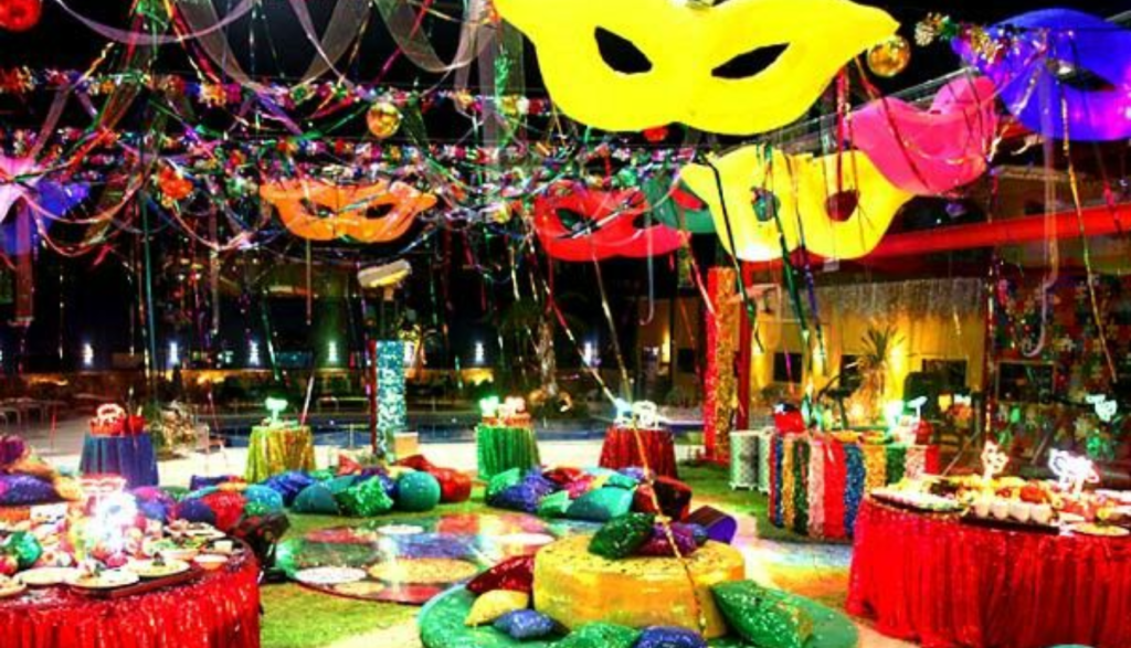 Decoração de Carnaval Simples