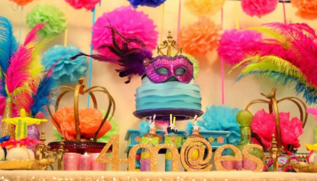 Decoração de Carnaval Simples