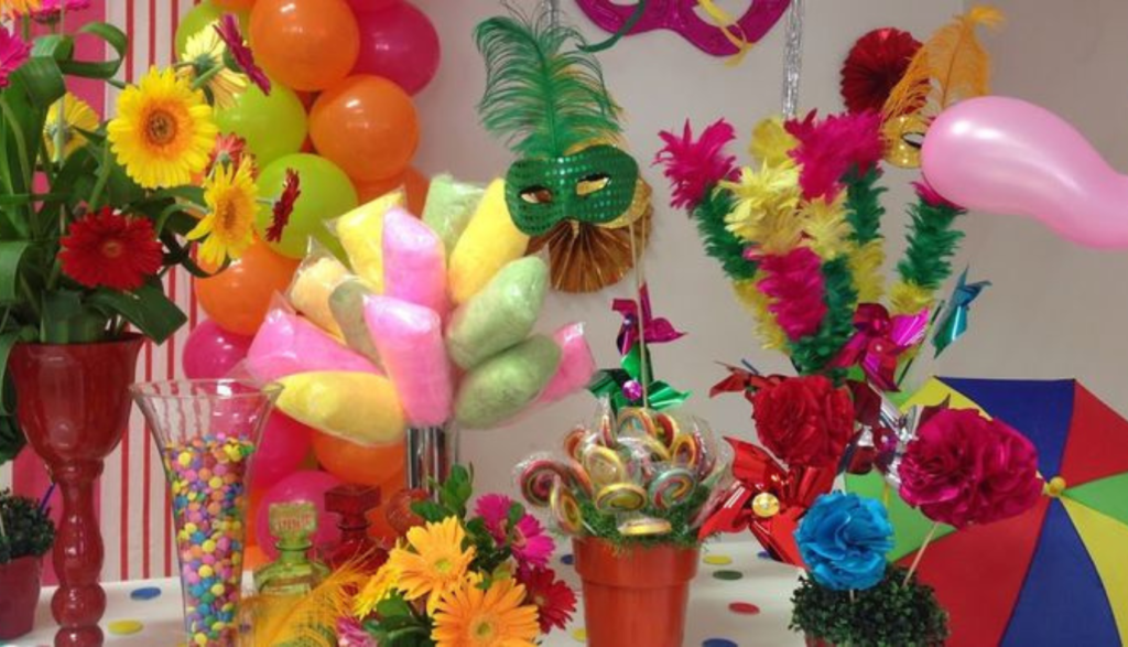 Decoração de Carnaval
