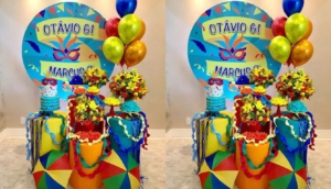 Decoração de Carnaval