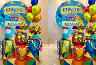 Decoração de Carnaval