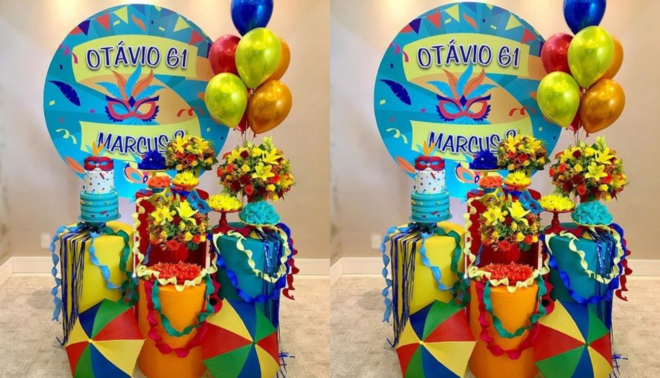 Decoração de Carnaval