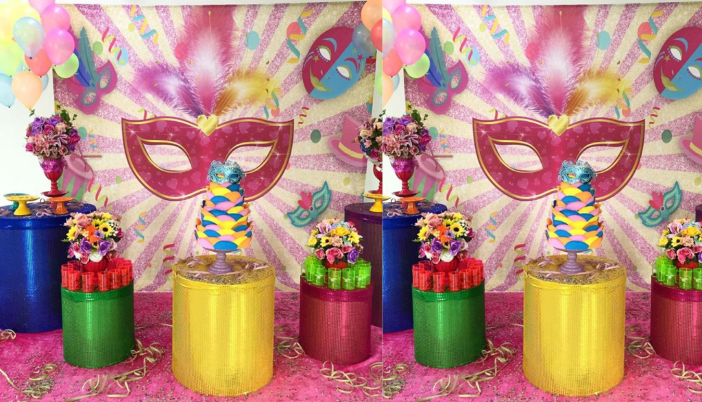 Decoração para Carnaval