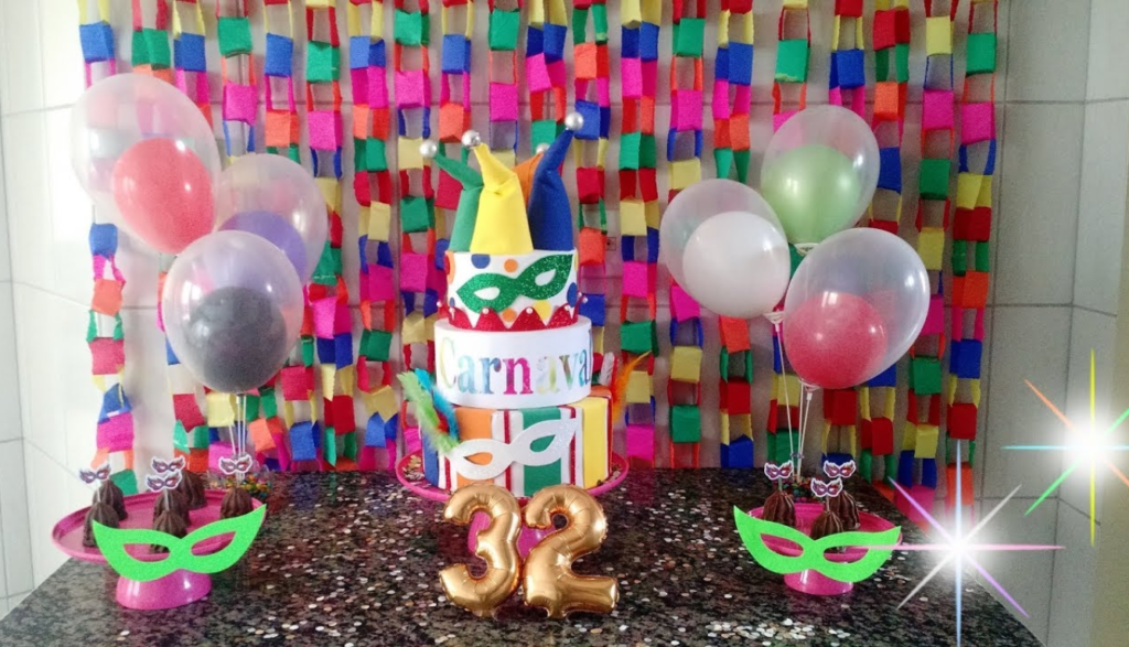 Decoração para Carnaval
