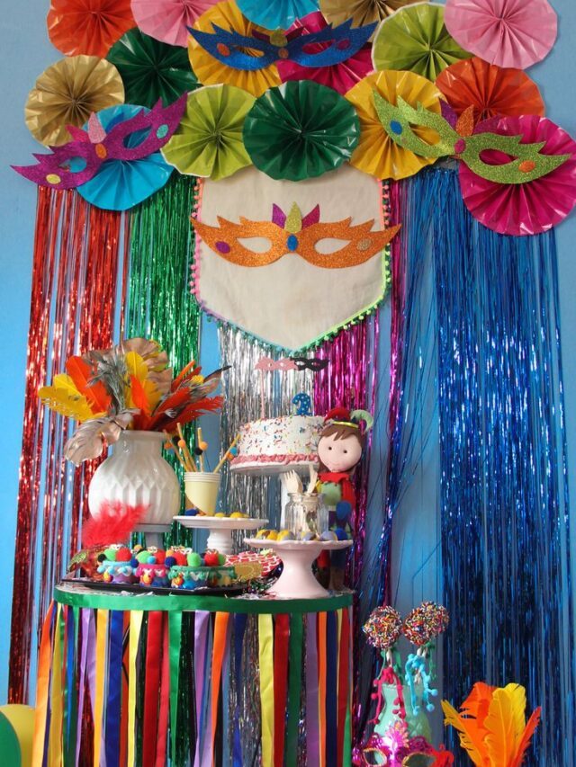 Decoração de Carnaval para Loja,