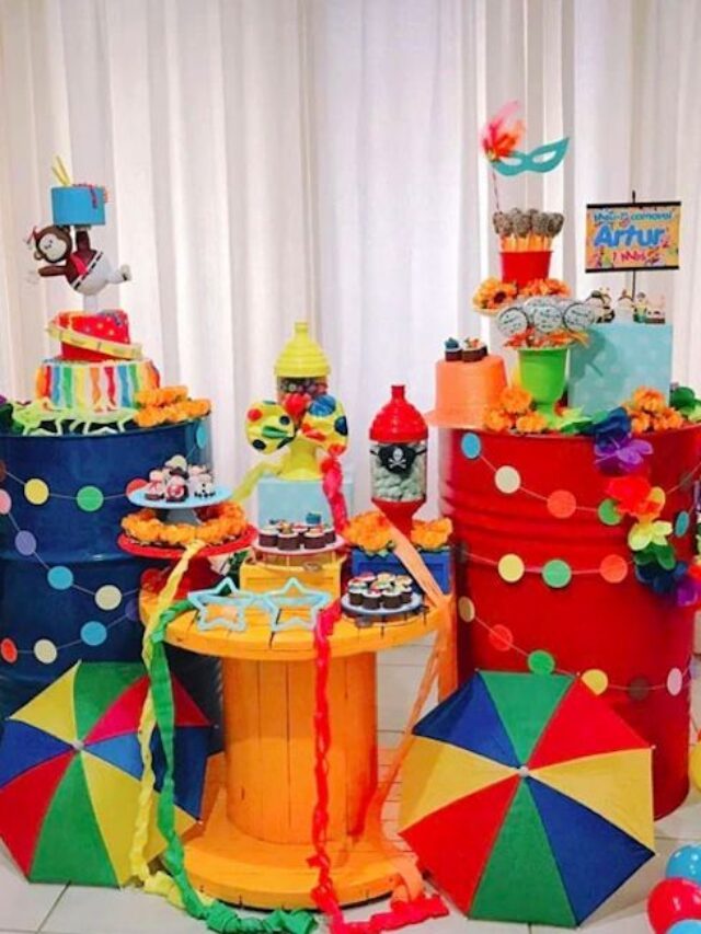 Aniversário Carnaval Decoração