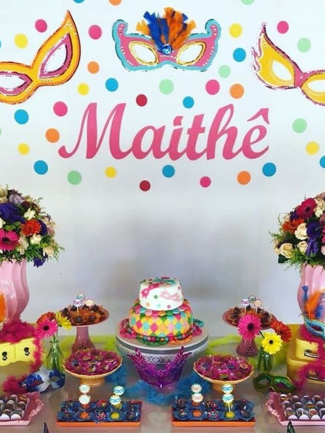 Decoração para Carnaval