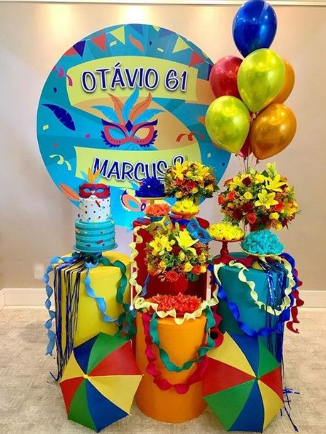 Decoração de Carnaval