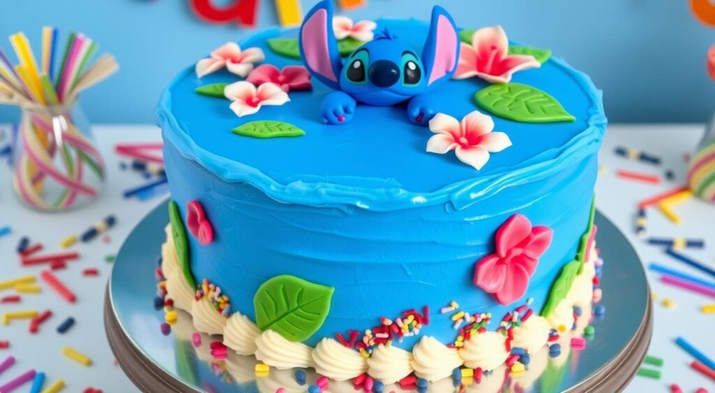 Festa do Stitch Azul