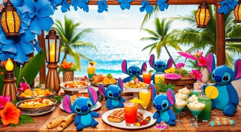 Festa do Stitch Azul
