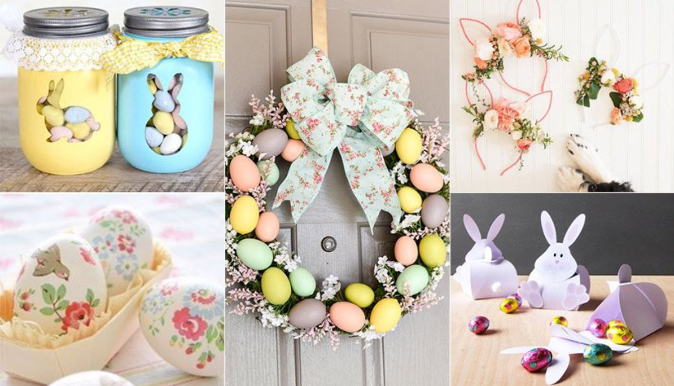 Decoração de Páscoa Simples e Barata