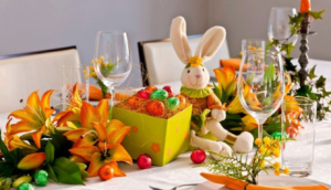 Decoração de Páscoa para Mesa