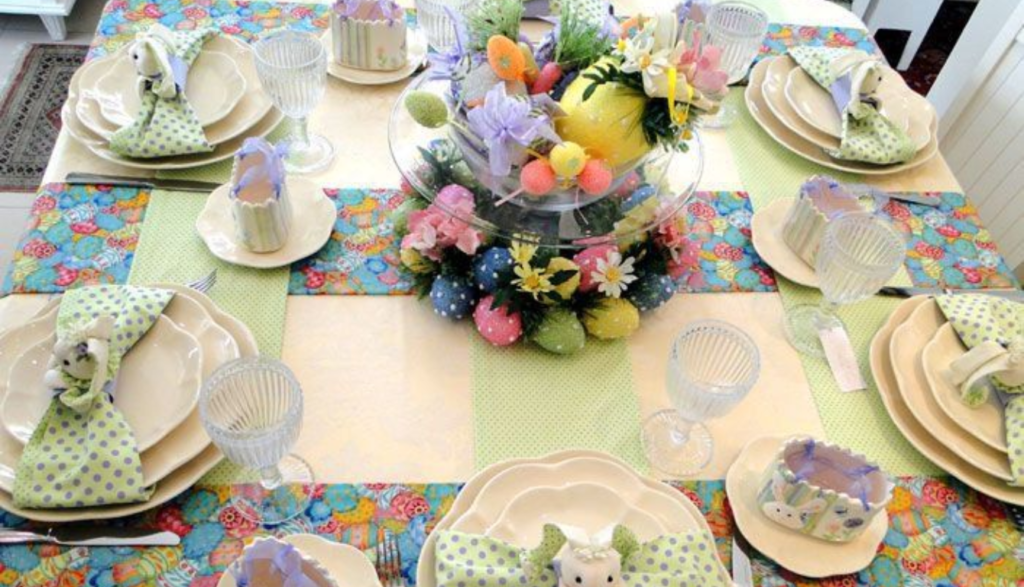 Decoração de Páscoa para Mesa