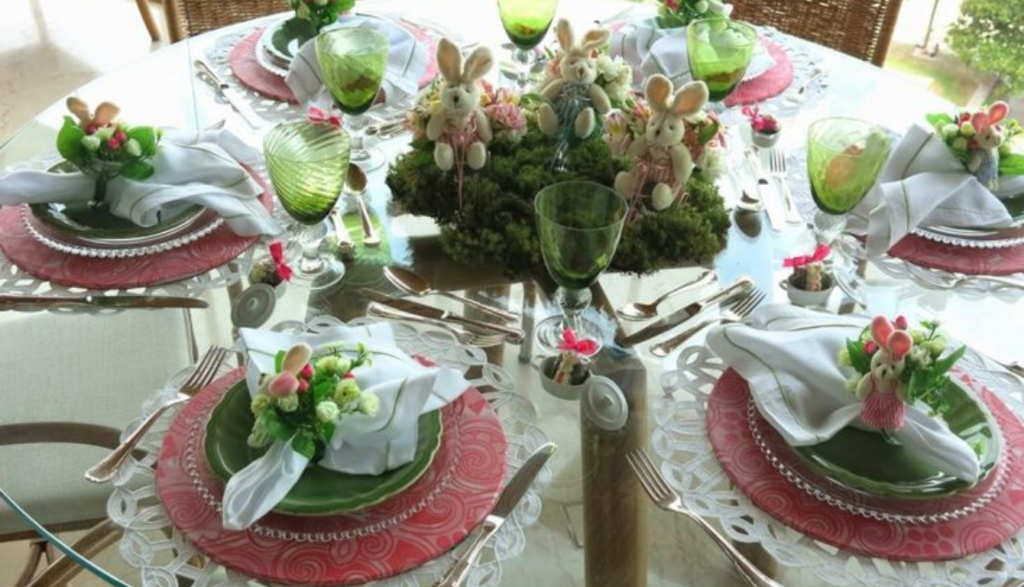 Decoração de Páscoa para Mesa