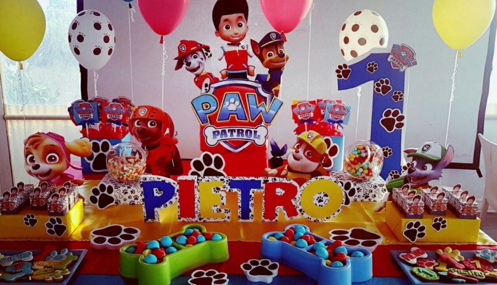 Decoração Patrulha Canina Simples e Barata