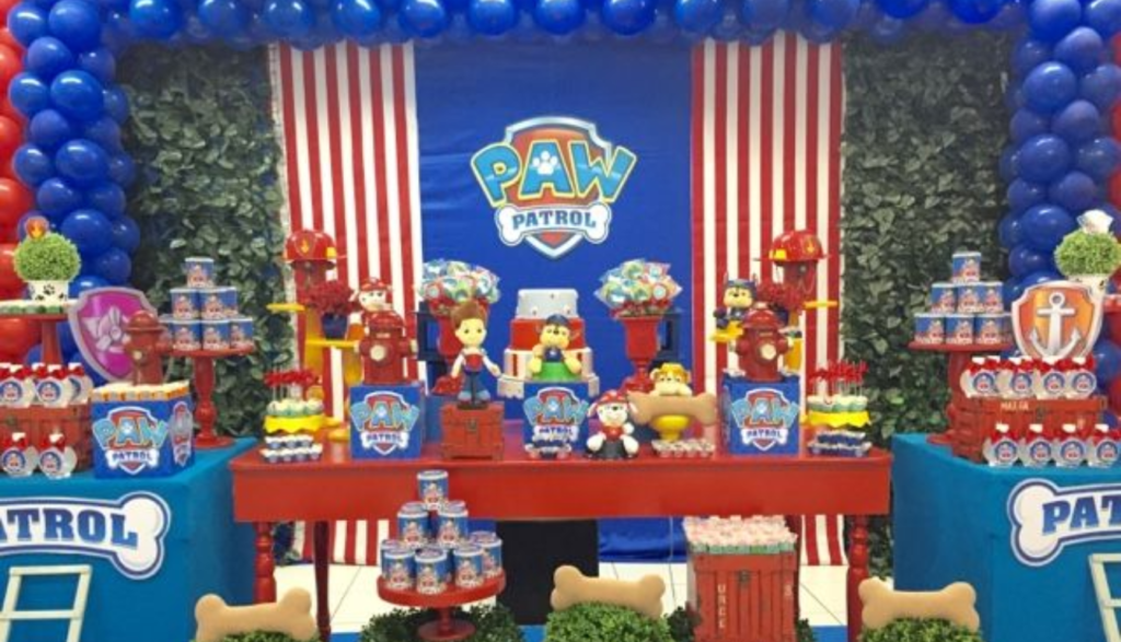 Decoração Patrulha Canina Simples e Barata
