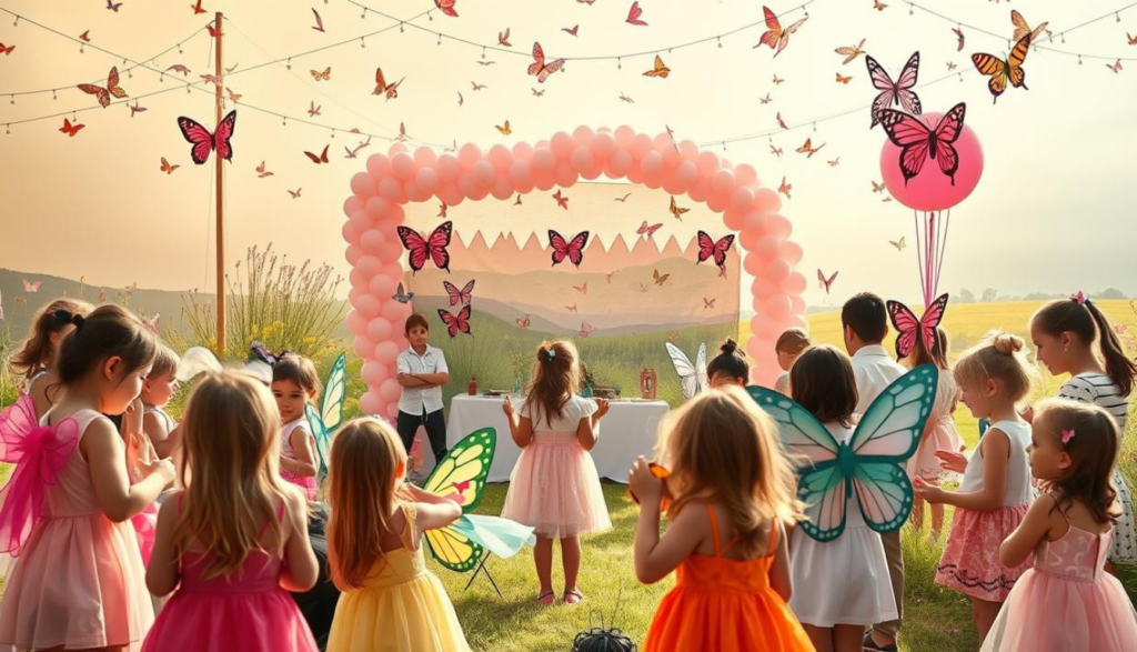 Festa Tema Borboletas Simples