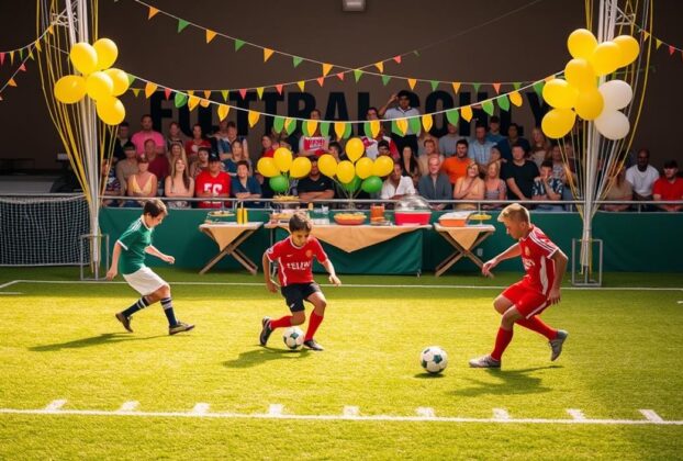 Festa Tema Futebol Simples