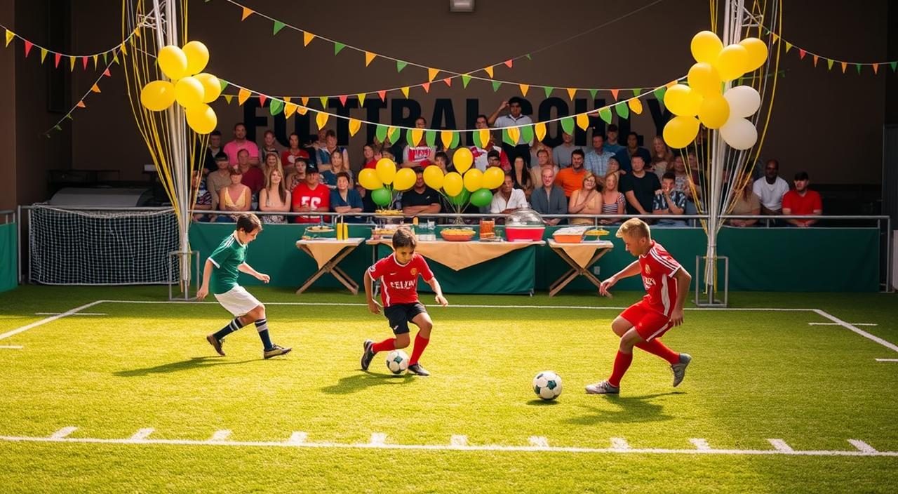 Festa Tema Futebol Simples