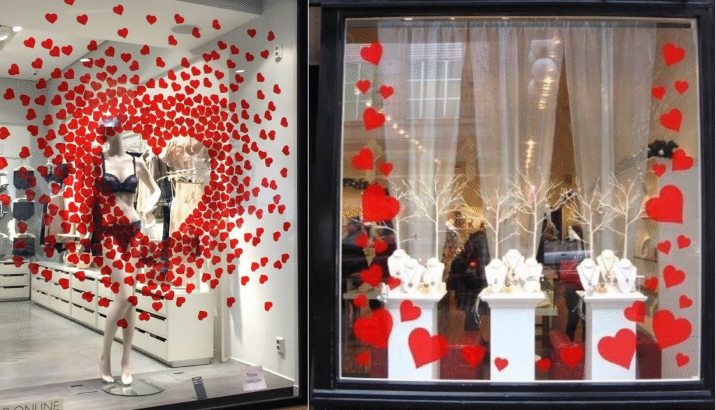 Decoração para Dia dos Namorados para Loja