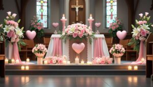 Decoração Dia das Mães Igreja