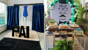 Decoração Dia dos Pais na Igreja