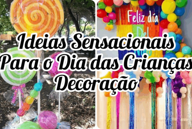 Decoração para o Dia das Crianças