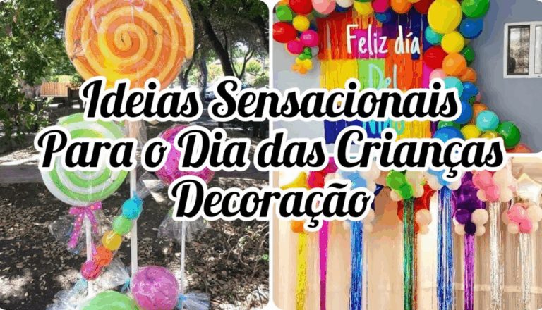 Decoração para o Dia das Crianças