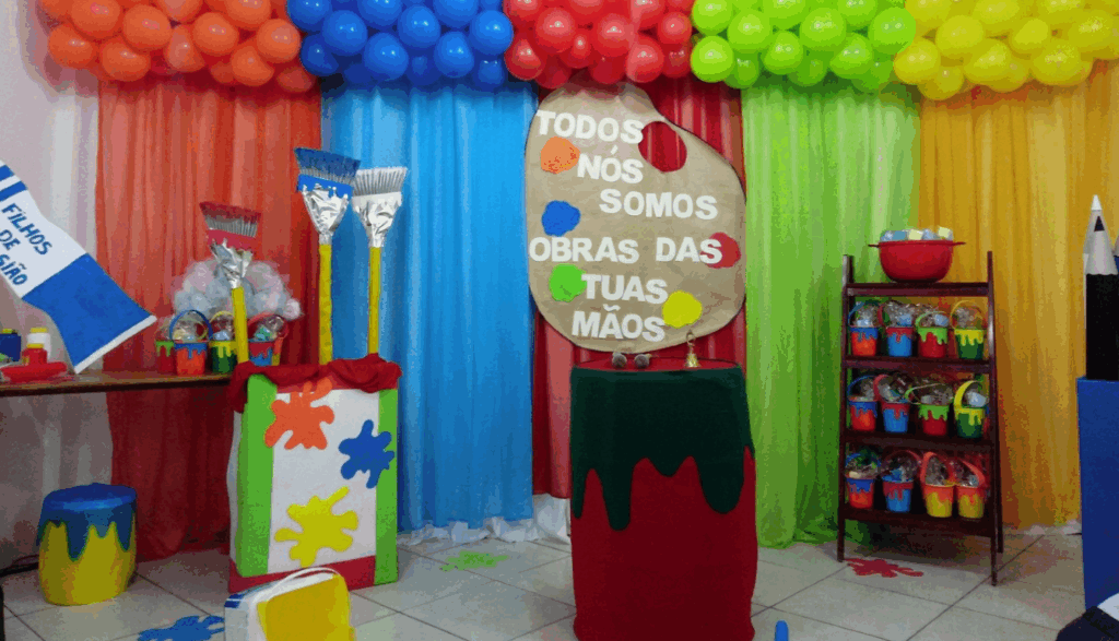 Decoração para o Dia das Crianças